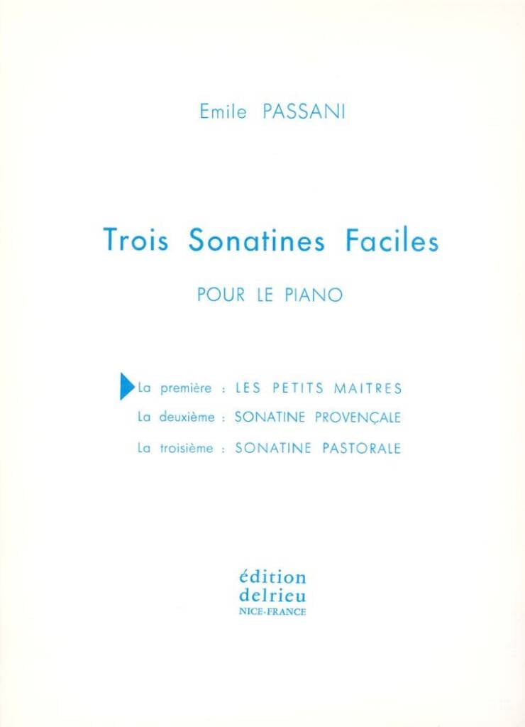 Sonatine n°1 Les petits maîtres